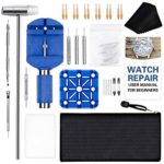 Watch Link Removal Tool Kit, Cridoz 51pcs Watch Repair Kit with Watch Adjustment Tool, Spring Bar Tool, Watch Pins and Other Watch Band Sizing Tools for Watch Resizing and Bracelet Link Remover