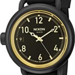 Nixon Men’s A488-1354-00 October Analog Display Swiss Quartz Black Watch