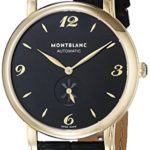 Montblanc Men’s 107340 Star Analog Display Swiss Automatic Black Watch