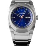 Nixon Men’s A358-1258 The Don Silver/Blue Stainless Steel Watch