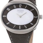 Boccia Women’s Quartz Watch with White Dial Analogue Display and Brown Leather Strap B3165-15