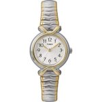 Timex Women’s T21854 Pleasant Street Two-Tone Stainless Steel Expansion Band Watch