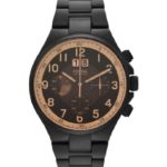 Fossil Men’s CH2910 Qualifier Chronograph Black Stainless Steel Bracelet Watch