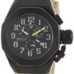 Swiss Legend Men’s 10542-BB-01-CMA Trimix Diver Chronograph Black Dial Light Olive Green Silicone Watch