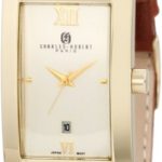Charles-Hubert, Paris Men’s 3670-G Classic Collection Gold-Plated Stainless Steel Watch