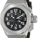 Swiss Legend Men’s 10542-01-WA Trimix Diver Chronograph Black Dial Black Silicone Watch