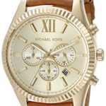 Michael Kors Men’s Lexington Gold-Tone Watch MK8447