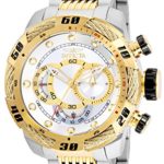 Invicta Men’s Speedway Quartz Stainless-Steel Strap, Two Tone, 24 Casual Watch (Model: 25480)