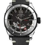 Armand Nicolet Gents-Wristwatch S05 GMT Date Analog Automatic A713AGN-GR-PK4140NR