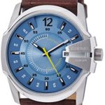Diesel Men’s M-WAT-1126 DZ1399 Brown Leather Strap Calfskin Watch