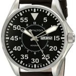 Hamilton Men’s H64611535 Khaki King Black Dial Watch