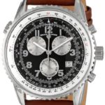 Swiss Legend Men’s 30721-01-BRW Skyline Chronograph Brown Dial Brown Leather Band Watch
