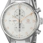 Tag Heuer Men’s ‘Carrera’ Silver Dial Stainless Steel Automatic Watch CAR2012.BA0799