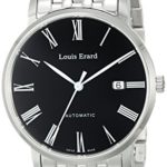 Louis Erard Men’s 68233AA02.BMA36 Excellence Analog Display Automatic Self Wind Silver Watch