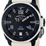 Armand Nicolet Women’s 9615H-GR-G9615B SL5 Sporty Automatic D.L.C. Black Stainless Steel Watch