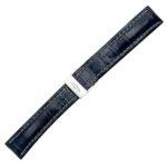 Breitling Blue Crocodile Leather 22 mm Strap