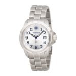 Wenger Men’s 78239 GST Silver Dial Steel Bracelet Watch