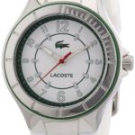 Lacoste Ladies Acapulco White Rubber Watch 2000755
