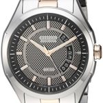 Drive from Citizen Eco-Drive Men’s Silver/Rose Gold-Tone Watch with Date, AW1146-55H