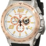 Swiss Legend Men’s 10040-02S-RB Sprint Racer Chronograph White Dial Watch