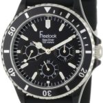 Freelook Men’s HA1434-1 Sea Diver Multi-Function Black Band Watch