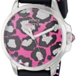 Juicy Couture Women’s 1901096 Jetsetter Leopard Print Dial Watch