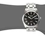 Citizen Men’s Eco-Drive Stainless Steel Dress Watch with Date, BM7100-59E