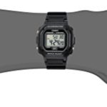 Casio Men’s F108WH Illuminator Collection Black Resin Strap Digital Watch