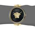 Versace Women’s Palazzo Empire Swiss-Quartz Watch with Stainless Steel Strap, Gold, 16.7 (Model: VCO100017)