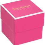 Juicy Couture Women’s 1901277 Pedigree Stainless Steel Watch with Pink Silicone Band