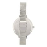 kate spade new york Women’s Metro Quartz Watch with Stainless-Steel Strap, Silver, 10 (Model: KSW1490)