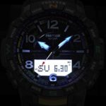 Casio Men’s Pro Trek Bluetooth Connected Quartz Sport Watch with Resin Strap, Black, 22.2 (Model: PRT-B50-1CR)