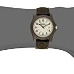 Timex Men’s T49101 Expedition Camper Green Nylon/Leather Strap Watch