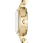 DKNY Women’s City Link Quartz Watch with Stainless-Steel-Plated Strap, Gold, 13.9 (Model: NY2750)