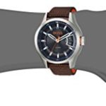 HUGO BOSS Men’s Hong Kong Sport Stainless Steel Quartz Watch with Nylon Strap, Brown, 21 (Model: 1550002)
