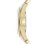 DKNY Women’s Nolita Quartz Stainless Steel Three-Hand Watch, Color: Gold (Model: NY2873)