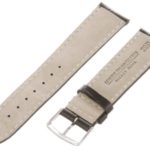 Hadley-Roma Men’s 18mm Leather Watch Strap, Color:Black (Model: MSM834RA-180)