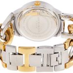 Akribos XXIV Women’s Impeccable Diamond Watch – 23 Genuine Diamond Hour Markers Swiss Quartz Watch On a Twist Chain Bracelet – AK608