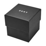 DKNY Men Gansevoort Quartz Leather Three-Hand Watch, Color: Black (Model: NY1604)