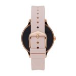 New Fossil Women’s 42MM Gen 5E Stainless Steel and Silicone Touchscreen Smart Watch, Color: Pink (Model: FTW6066)