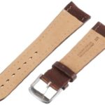 Hadley-Roma Men’s 22mm Leather Watch Strap, Color:Brown (Model: MSM886RB-220)