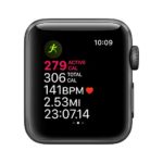 Apple Watch Series 3 (GPS, 38mm) – Space Gray Aluminium Case with Black Sport Band