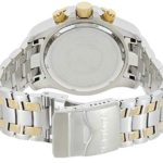 Invicta Men’s Pro Diver Quartz Watch with Stainless-Steel Strap, Two Tone, 18.5 (Model: 24859)