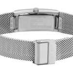 ESPRIT Women’s Spring-Summer 18 Quartz Watch with Stainless Steel Strap, Silver, 16 (Model: ES1L045M0015)