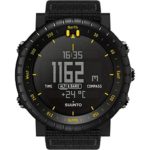 SUUNTO Core Outdoor Watch w/Altimeter, Barometer & Compass – Black/Yellow