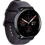 Samsung Original Galaxy Watch Active2 Stainless Steel CASE (International Model) Black, 44mm (Renewed)