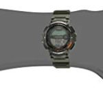 Casio Men’s Fishing Timer Quartz Watch with Resin Strap, Green, 24.1 (Model: WS-1200H-3AVCF)