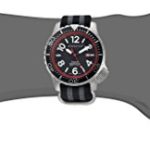 Men’s Sports Watch | Torpedo Blast Dive Watch by Momentum | Stainless Steel Watches for Men | Analog Watch with Japanese Movement | Water Resistant (200M/660FT) Classic Watch – Red / 1M-DV74R0