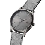 MVMT Men’s Minimalist Vintage Watch with Analog Date | Monochrome