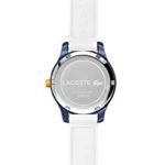 Lacoste Kids’ TR90 Quartz Watch with Rubber Strap, White, 14 (Model: 2030011)